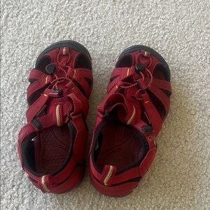 Keen Kids Red Closed-Toe Sport Sandals